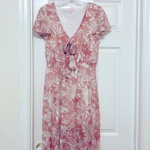 Midid length floral dress